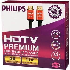 کابل 4K HDMI فیلیپس طول 20 متر