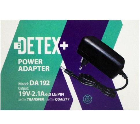 آداپتور 19 ولت 2.1 آمپر دیتکس پلاس مدل DETEX+ DA192