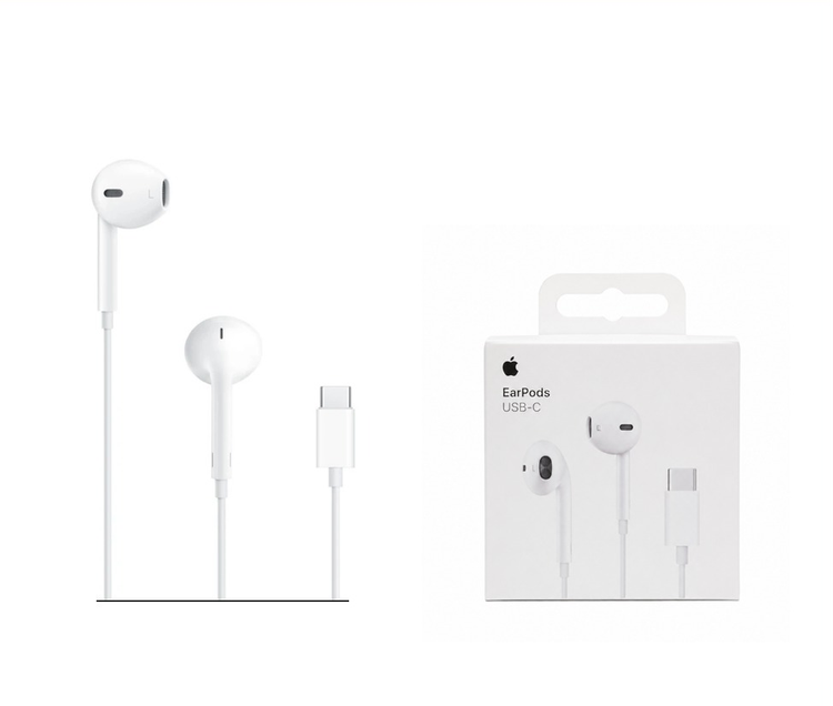 هندزفری سیمی اپل EarPods با کانکتور USB-C اورجینال