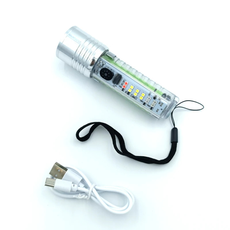 چراغ قوه دستی مدل 520A دارای نور UV