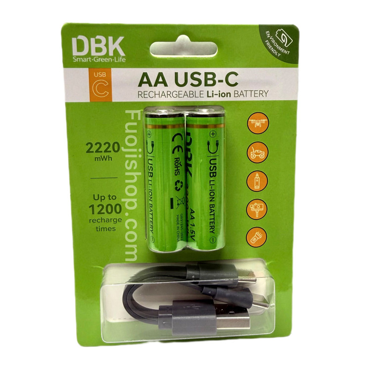 باتری قلمی شارژی دی بی کی مدل USB-C