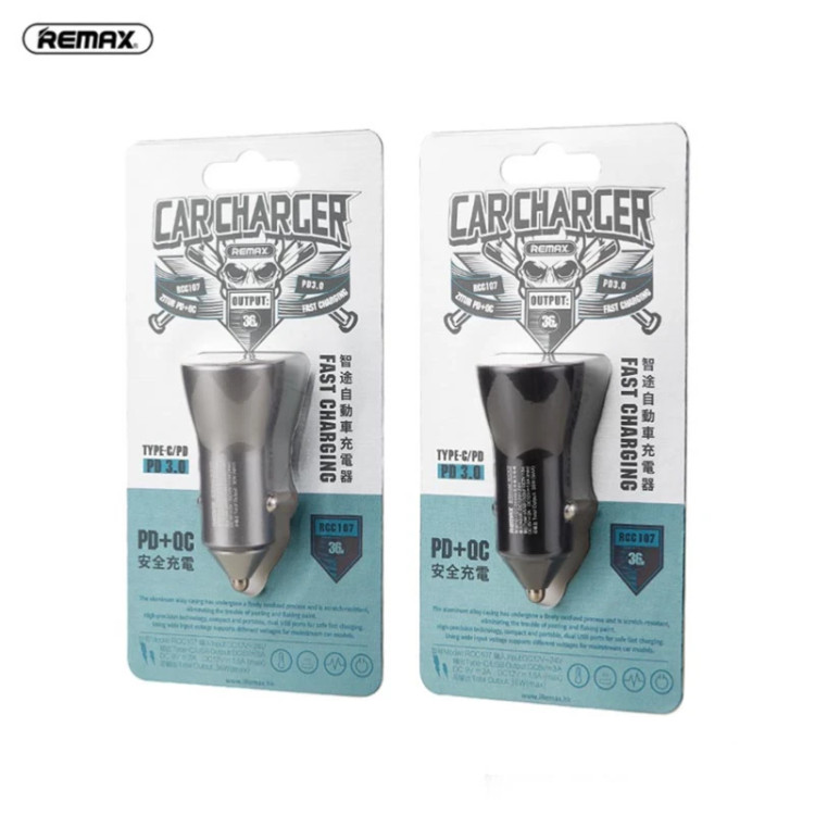 شارژر فندکی مدل RCC107 36W برند Remax