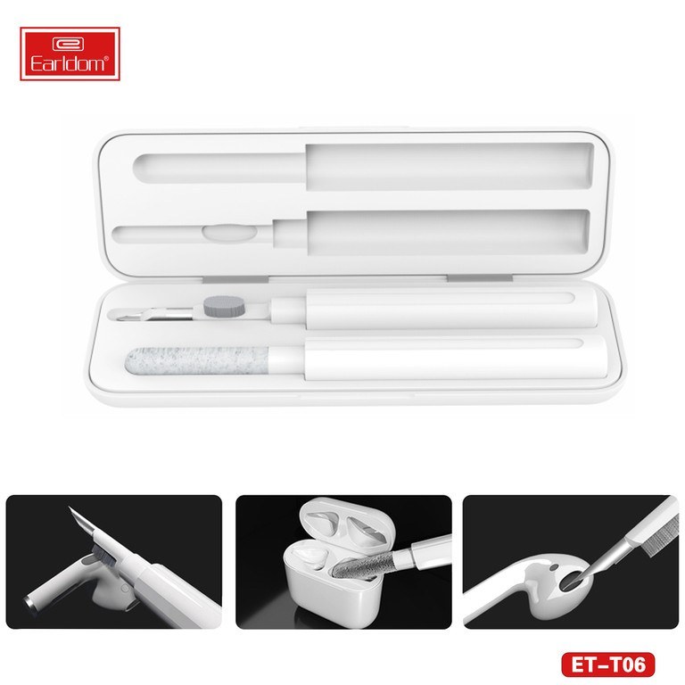 کیت تمیز کننده ارلدام مدل ET-T06 مناسب ایرپاد و گوشی
