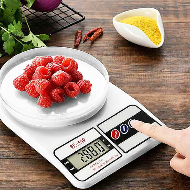 ترازو دیجیتال آشپزخانه مدل SF-400 ظرفیت 10 کیلوگرم (اصل)