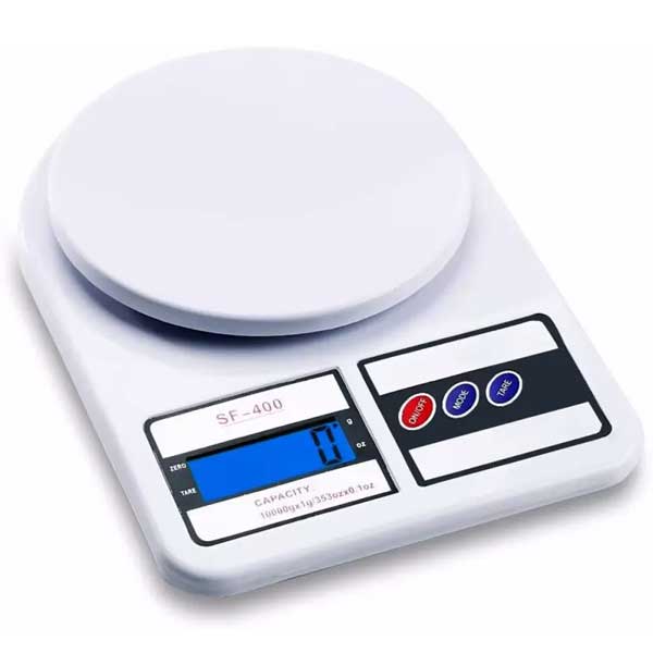 ترازو دیجیتال آشپزخانه مدل SF-400 ظرفیت 10 کیلوگرم (اصل)
