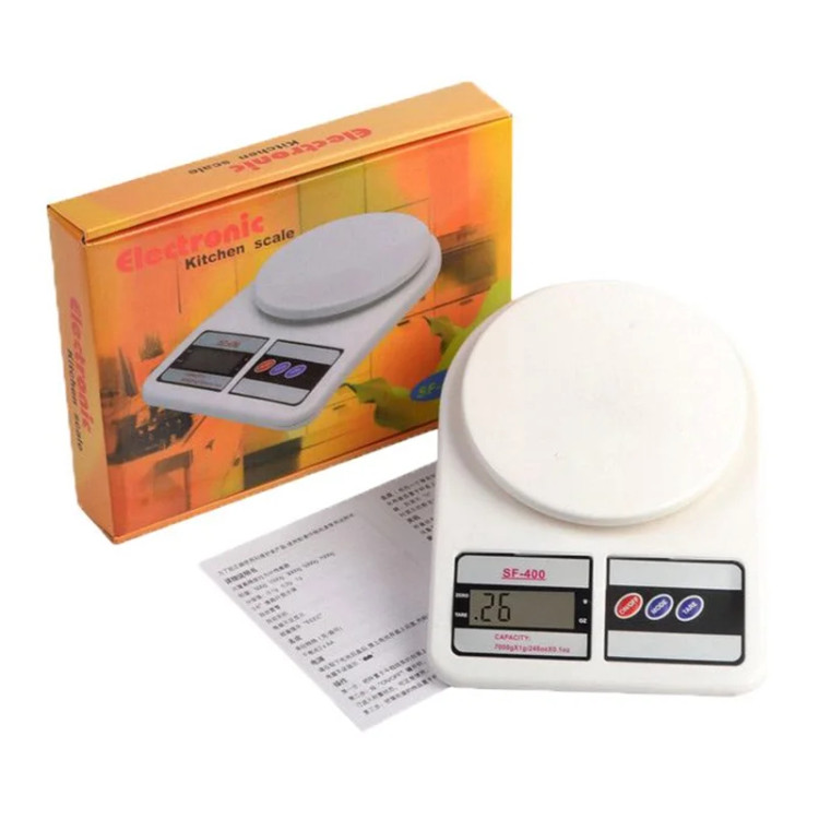 ترازو دیجیتال آشپزخانه مدل SF-400 ظرفیت 10 کیلوگرم (اصل)