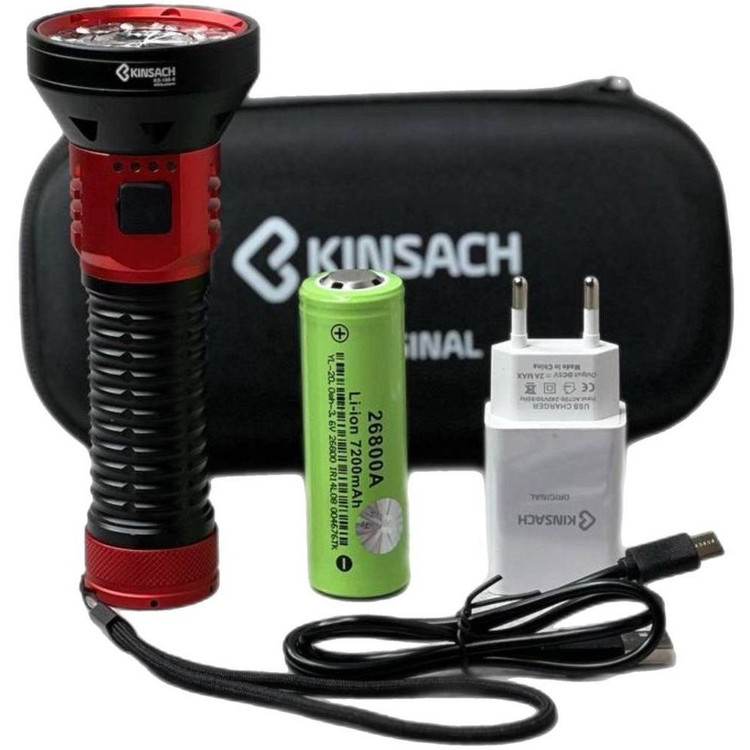 چراغ قوه کینساچ مدل KS196-6 با لامپ LED