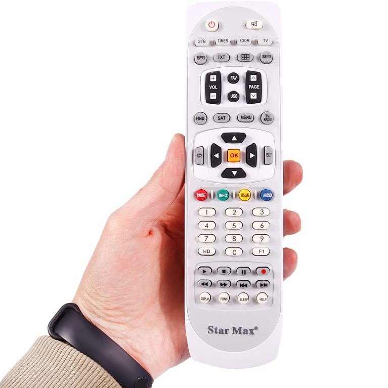 کنترل گیرنده استارمکس سفید StarMax 160 اصلی