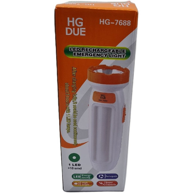 چراغ قوه HG مدل 7688 مهتابی