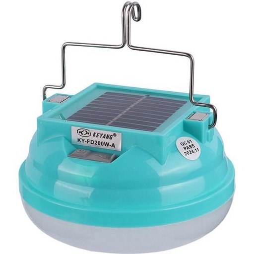 لامپ شارژی 200 وات خورشیدی کیانگ KY-FD200W