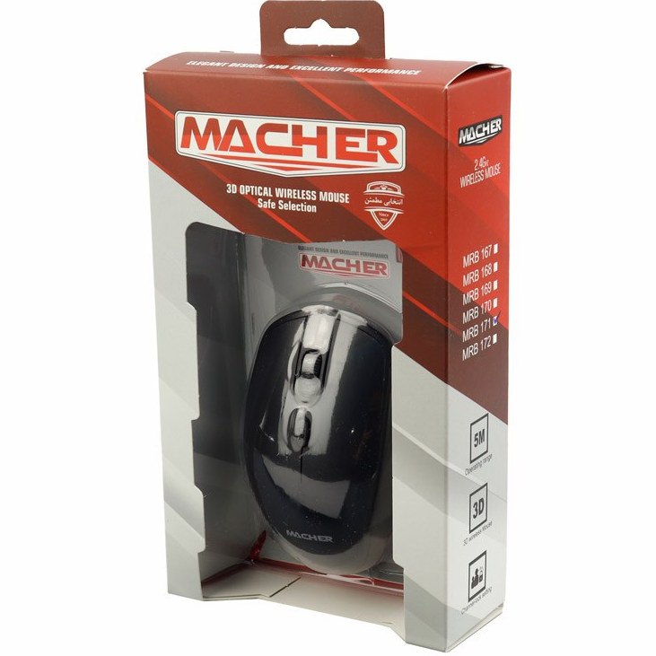موس MACHER مدل MRB-171