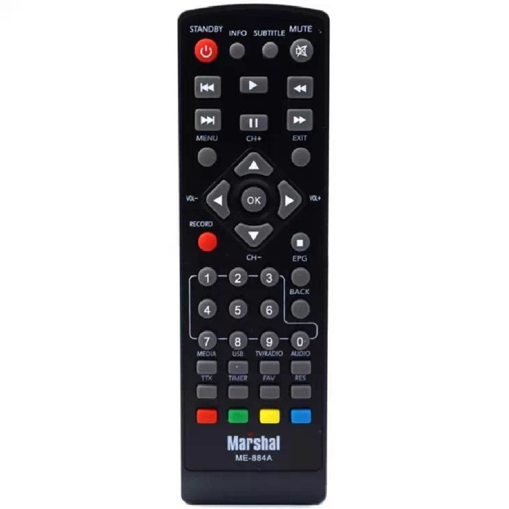 کنترل گیرنده دیجیتال مارشال Marshal ME-884A