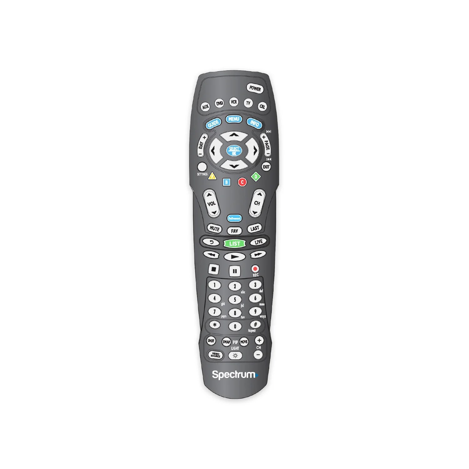 ریموت کنترل سوپرمکس super max مدل full hd plus (جایگزین)