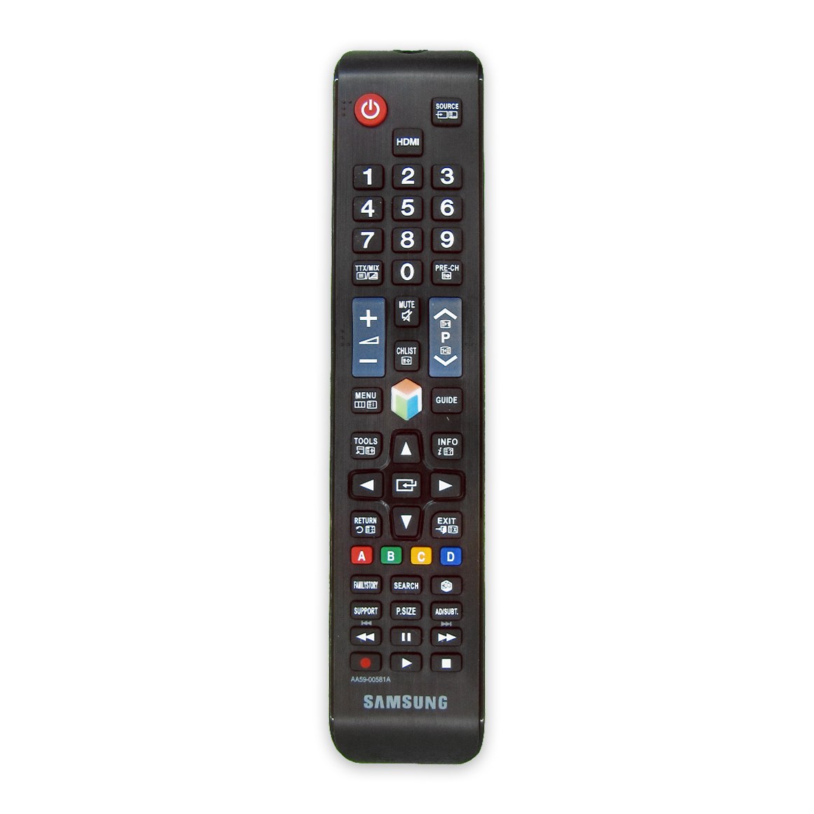 کنترل تلویزیون سامسونگ SAMSUNG اصلی  (حک شده) (مناسب تمام مدل های ال سی دی و ال ای دی سامسونگ)