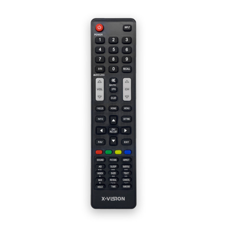 کنترل تلویزیون ال ای دی LED ایکس ویژن X.VISION جدید فریزدار