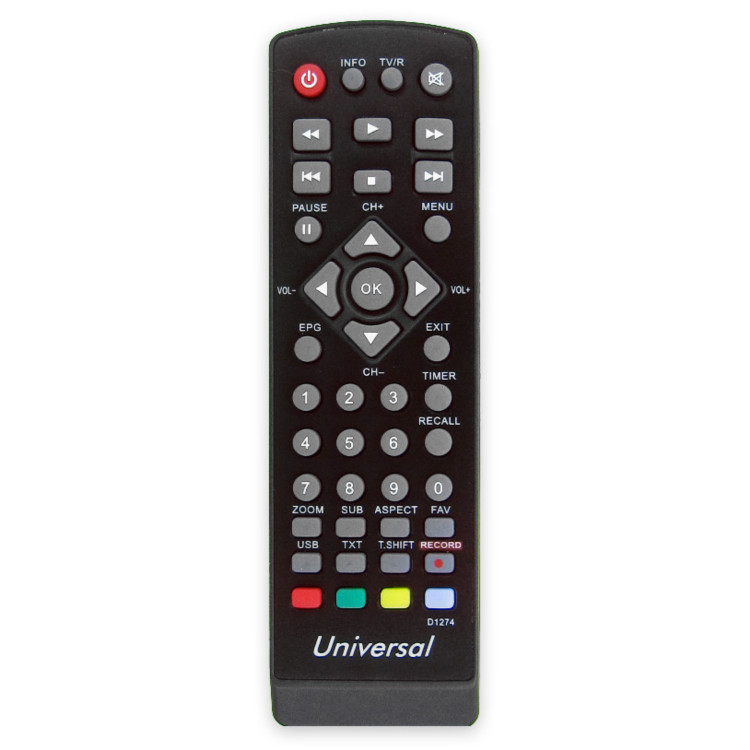 کنترل گیرنده دیجیتال همه کاره یو نیورسال UNIVERSAL مدل D 1274