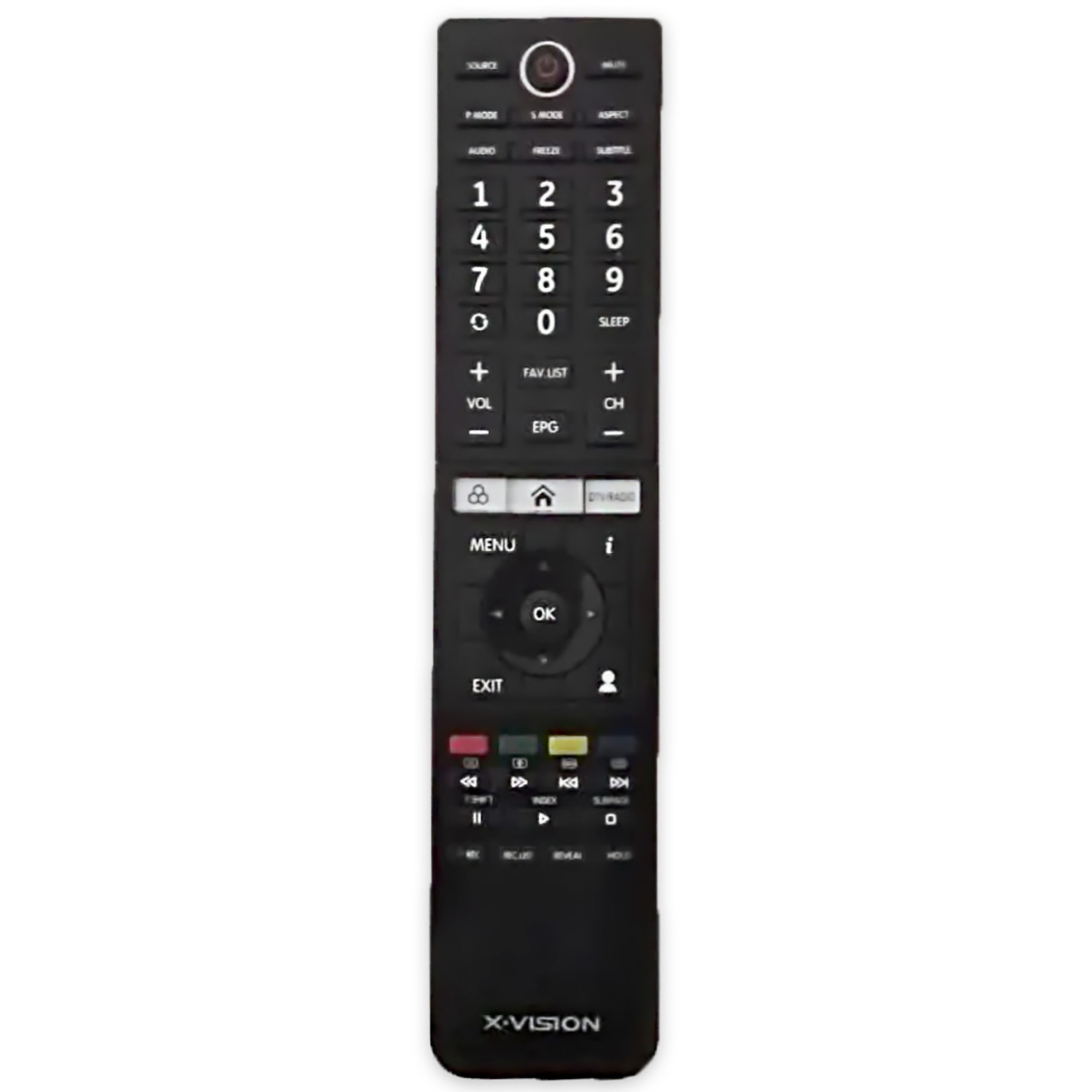کنترل تلویزیون ال ای دی ایکس ویژن X VISION مدل XS4020S (مشابه)