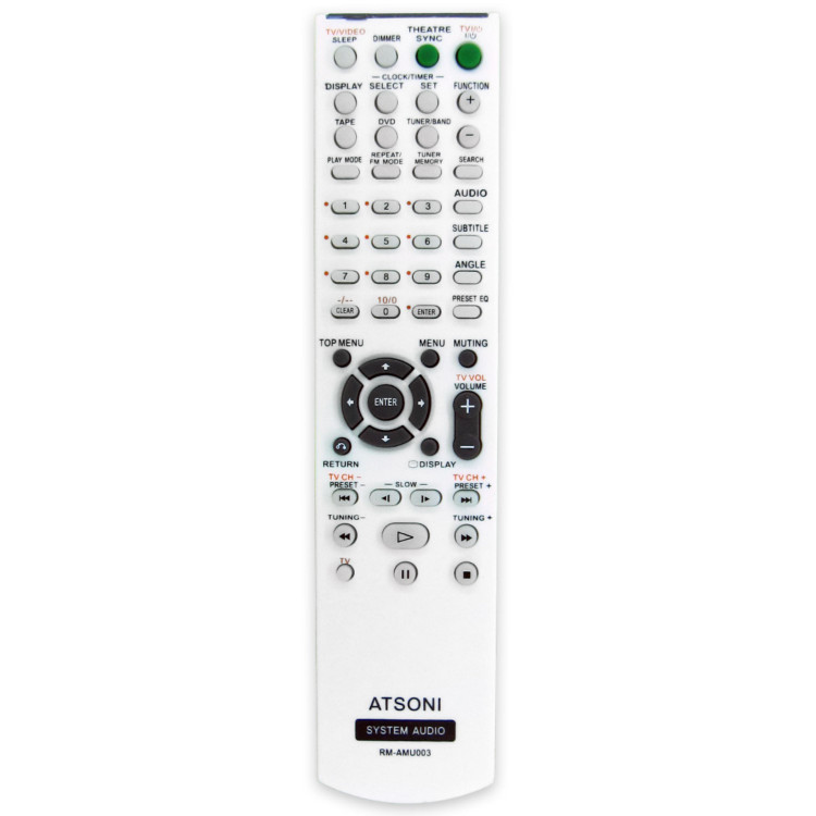 کنترل دی وی دی ضبطی سونی SONY DVD مدل RM-AMU003