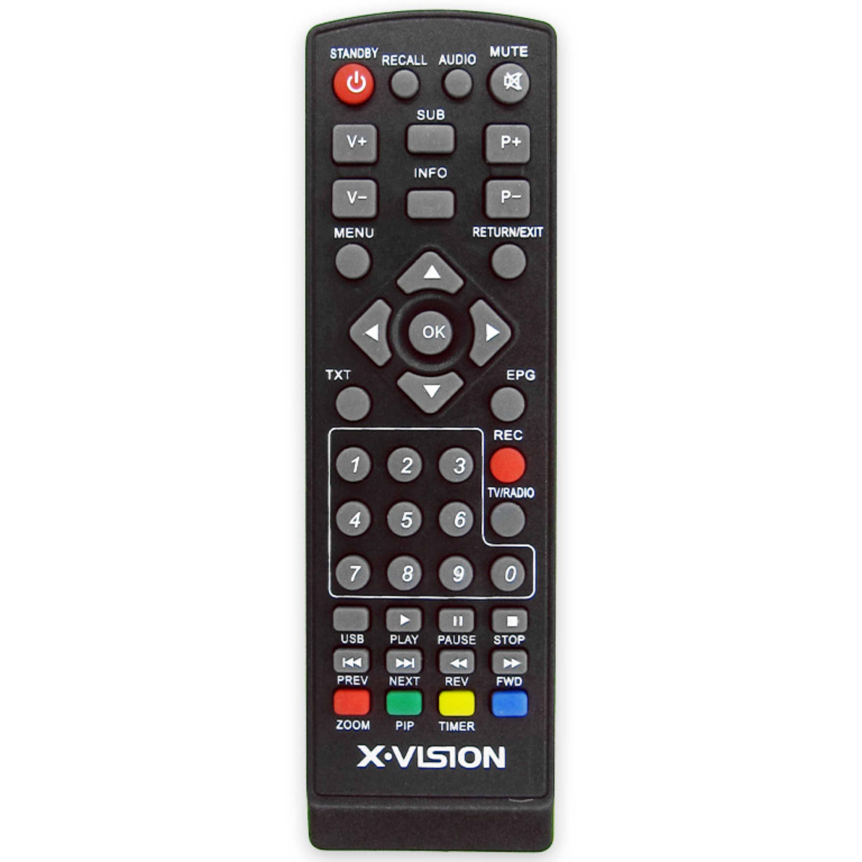 کنترل گیرنده دیجیتال ایکس ویژن طرح دنای X VISION