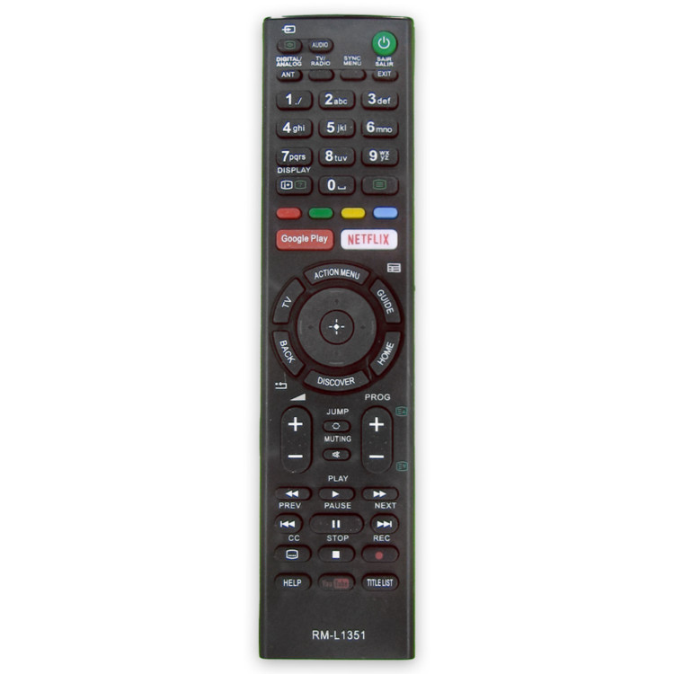 کنترل تلویزیون ال ای دی سونی SONY LED مدل RM-L1351