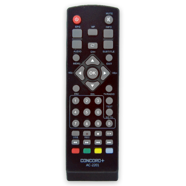 کنترل گیرنده دیجیتال کنکورد پلاس CONCORD مدل AC-2201