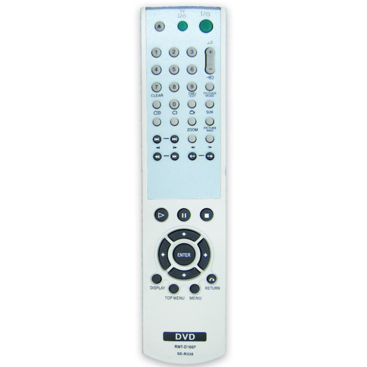 کنترل دی وی دی ضبطی سونی SONY DVD مدل RMT-D166P SE-R338
