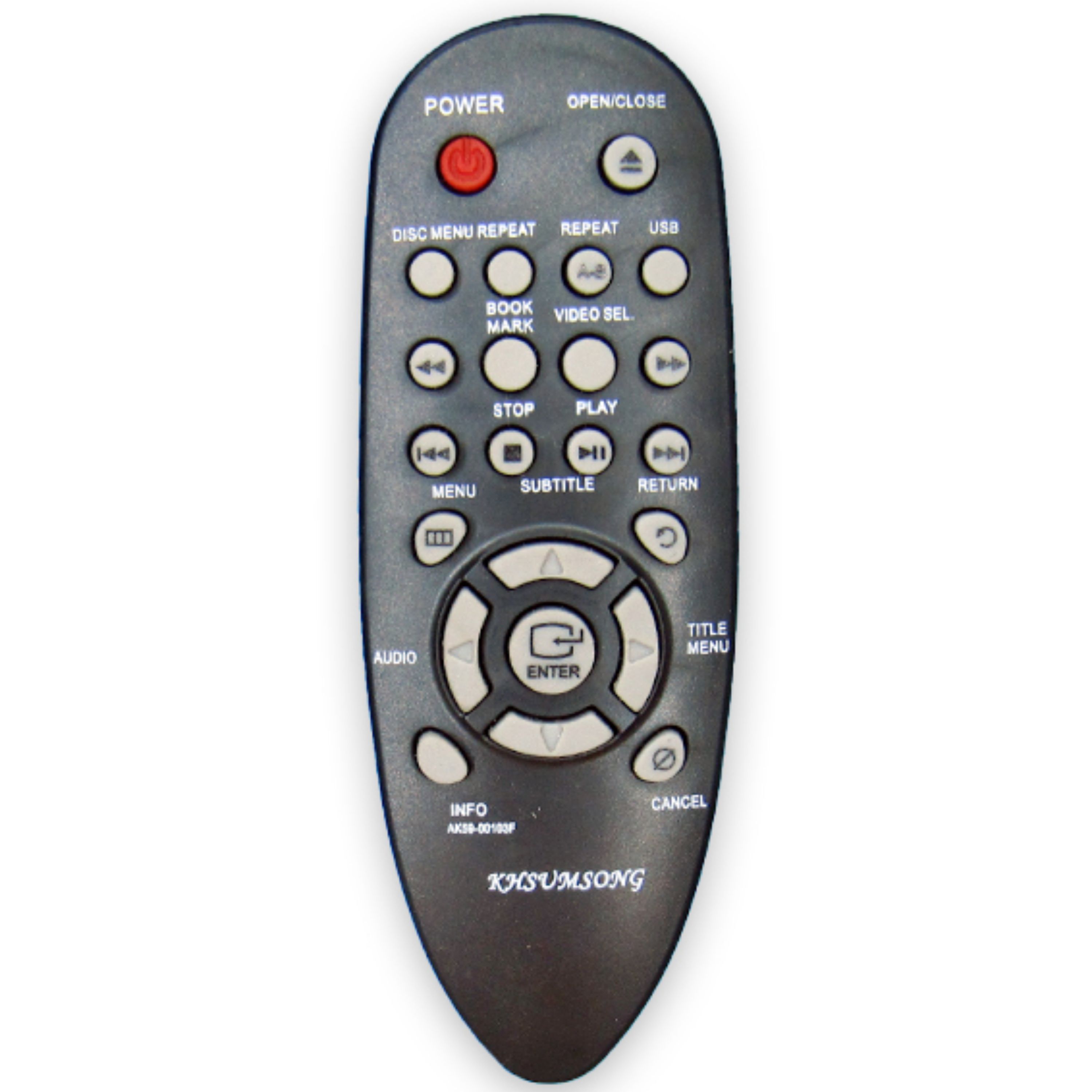 کنترل دی وی دی سامسونگ SAMSUNG DVD کوتاه تخم مرغی جدید