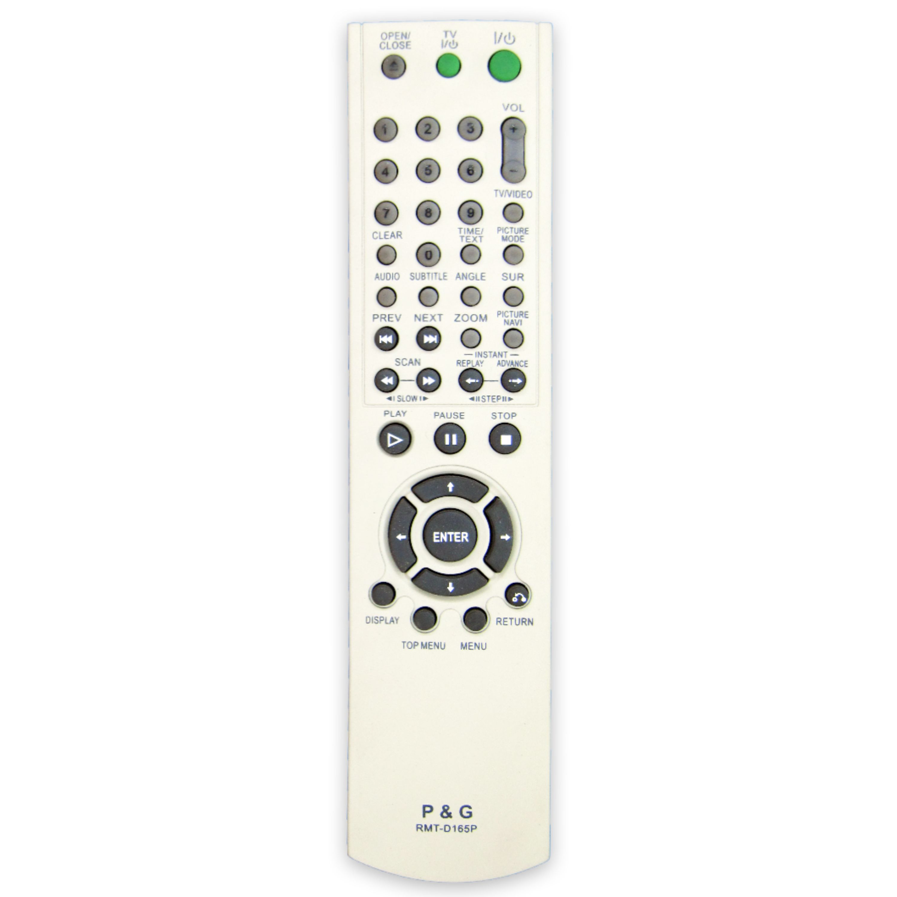 کنترل دی وی دی سونی SONY DVD اصلی مدلRMT-D165P