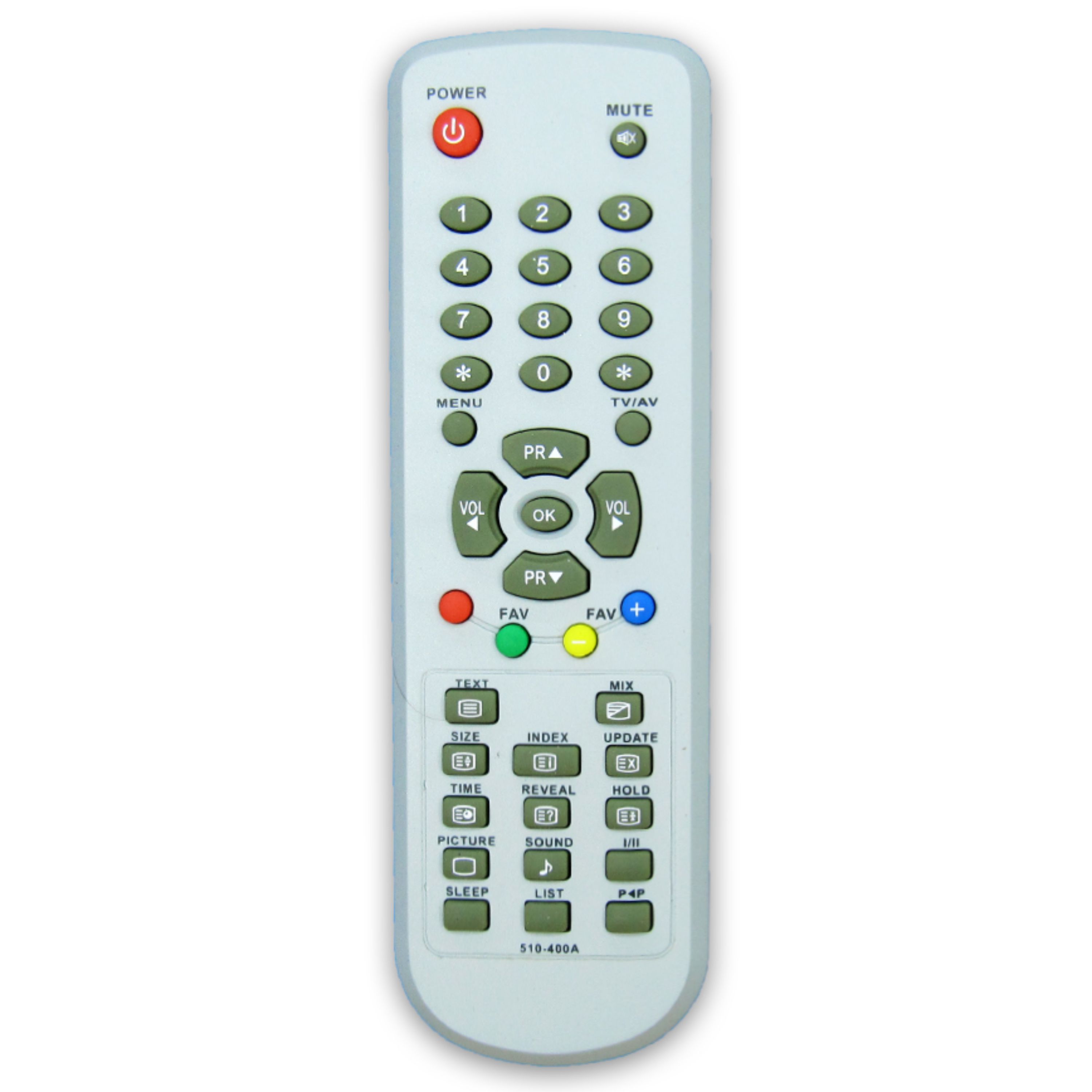 کنترل تلویزیون ایکس ویژن X VISION مدل 510-400A