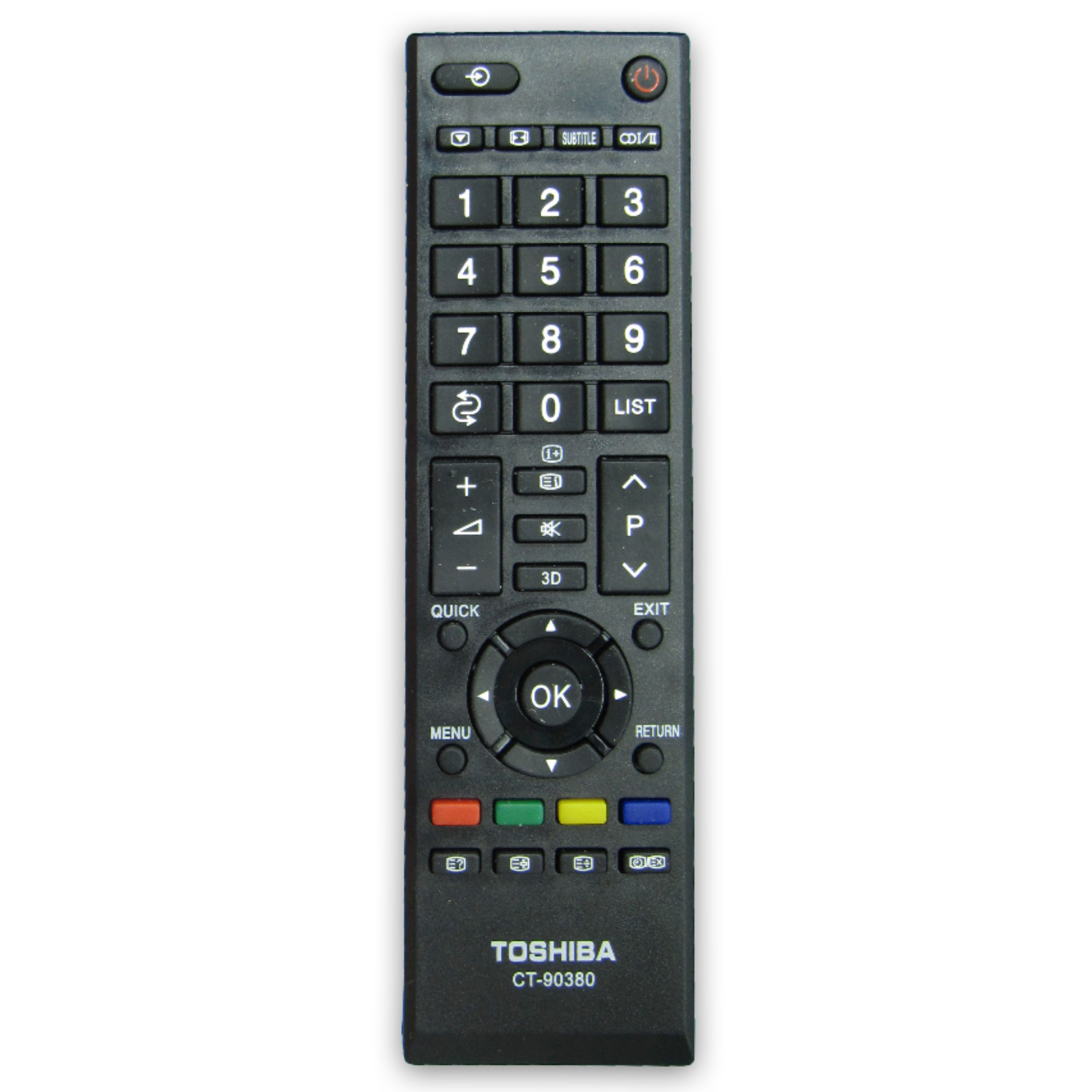 کنترل تلویزیون   توشیباTOSHIBA مدل CT-90380