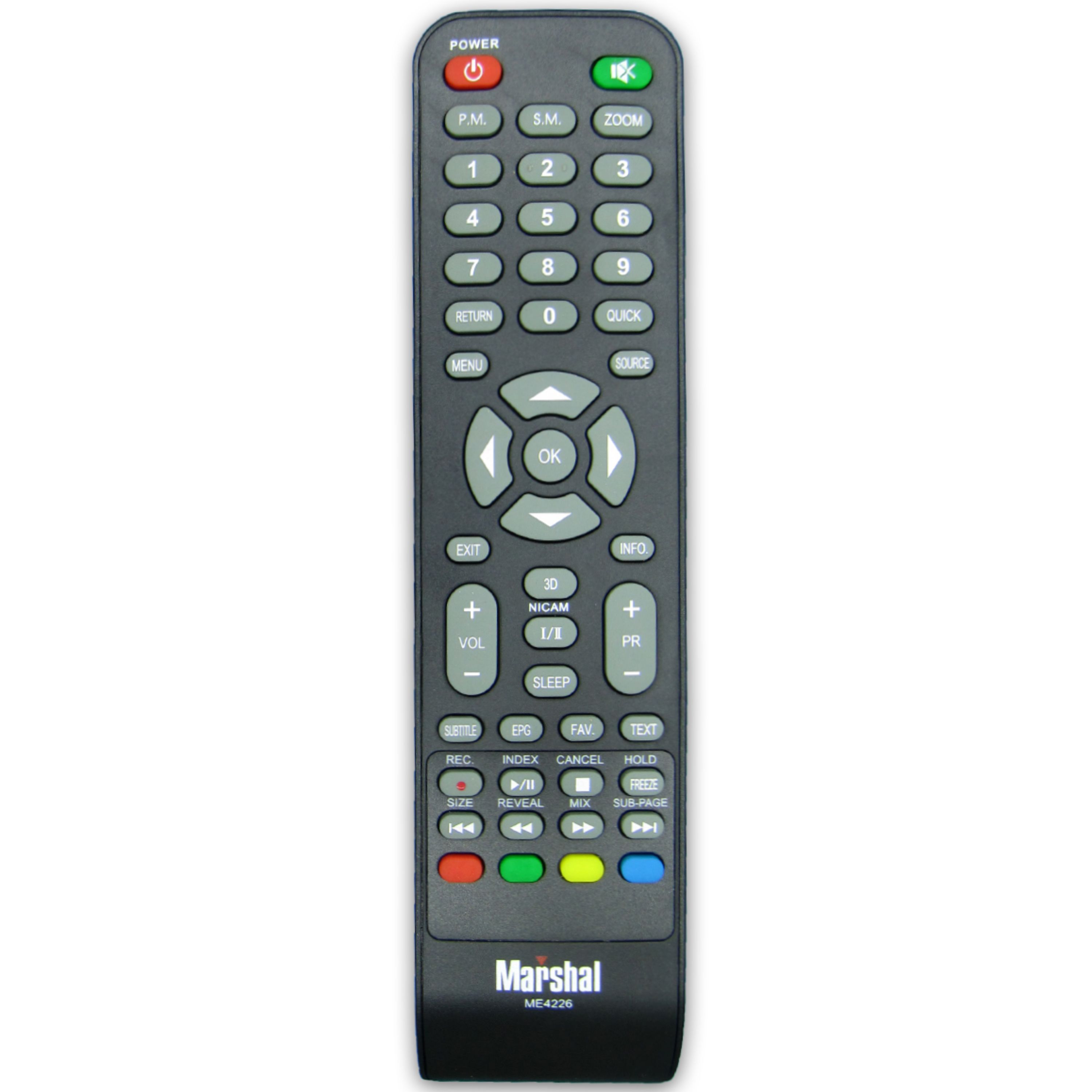 کنترل تلویزیون ال ای دی LED مارشال مدل ME-4226 (کیفیت خوب)