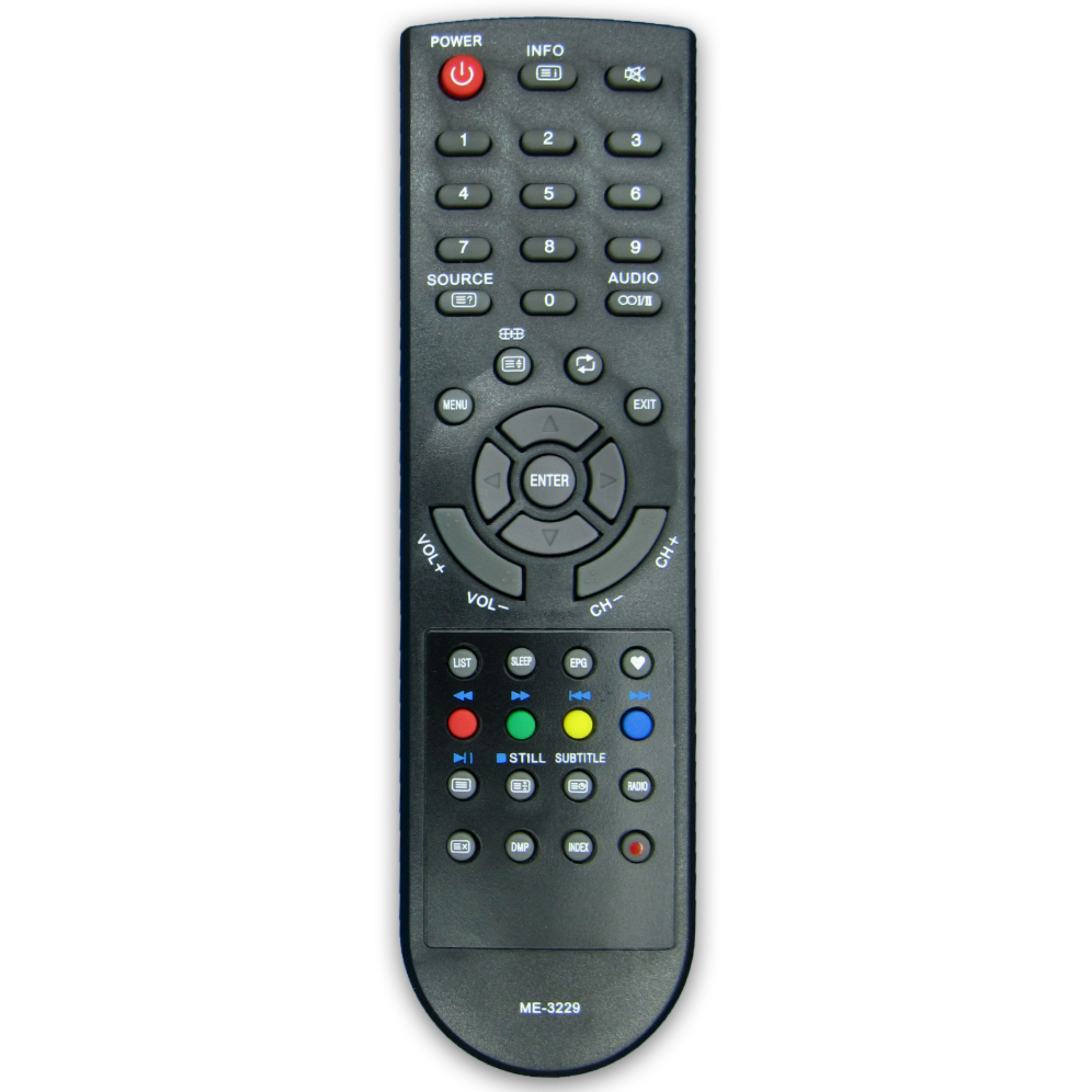 کنترل تلویزیون ال ای دی LED مارشال مدل ME-3229