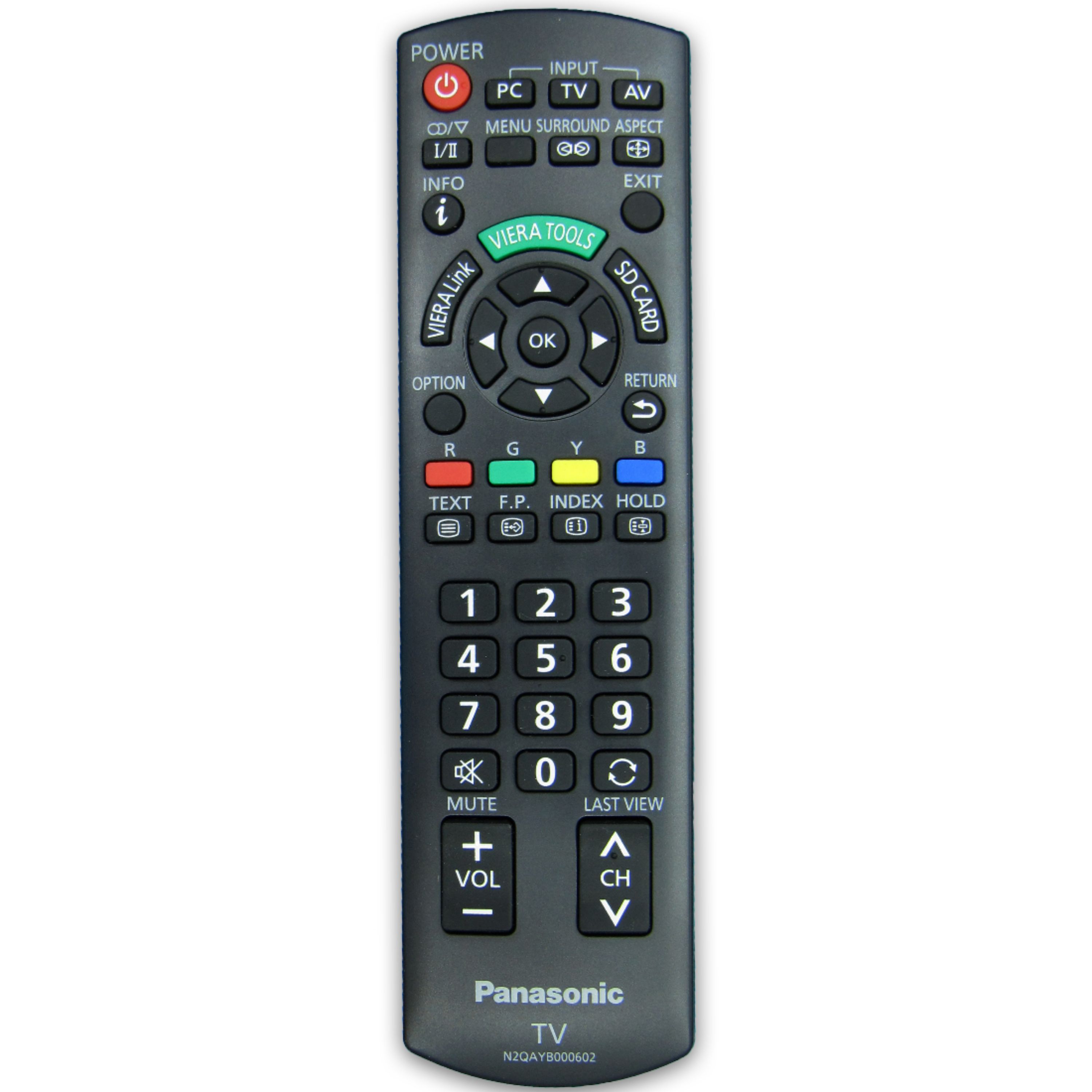 کنترل تلویزیون ال ای دی LED پاناسونیک PANASONIC مدل N2QAYB000602