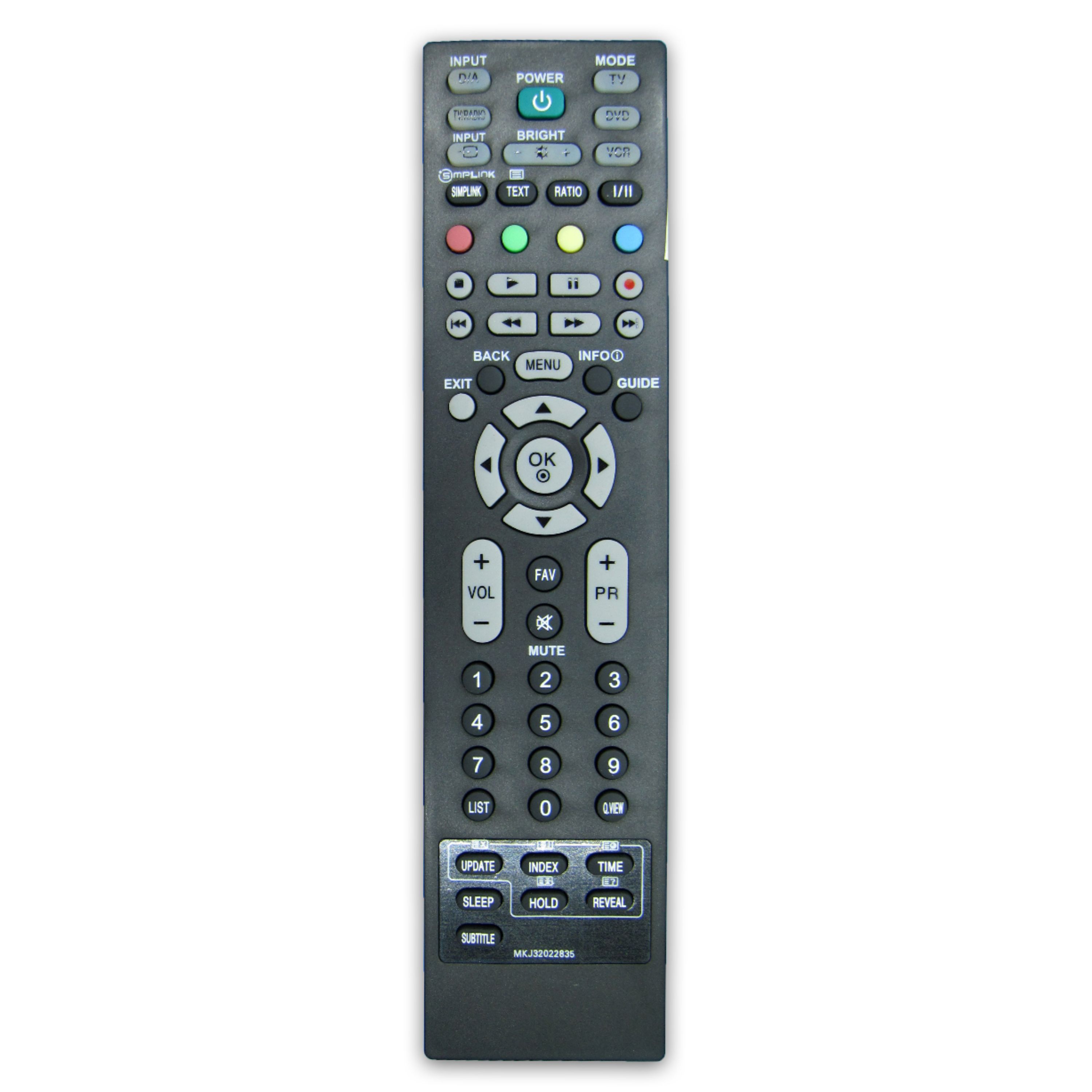 کنترل تلویزیون ال سی دی ال جی LG LCD مدل MKJ32022835