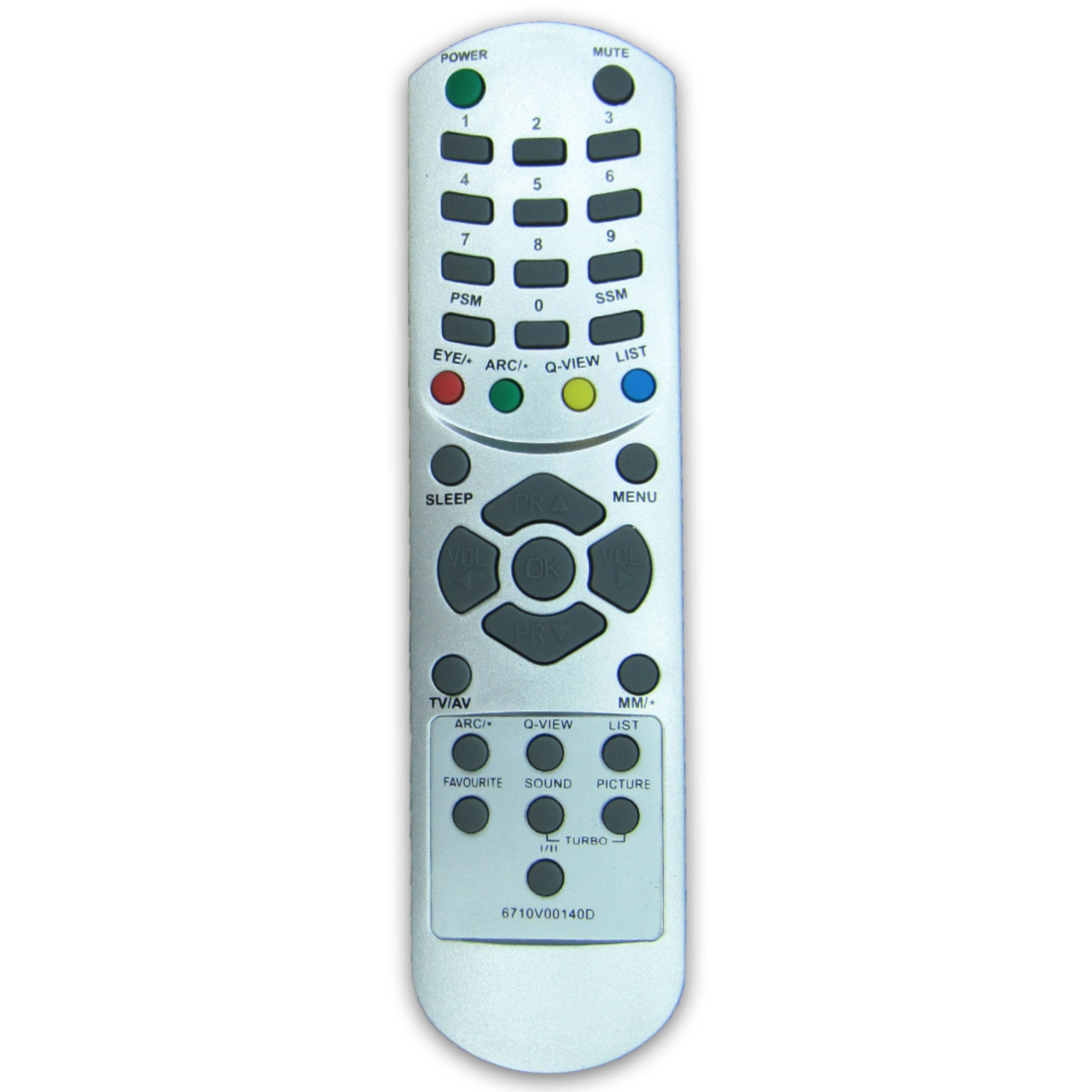 کنترل تلویزیون ال جی LG مدل 6710V00140D