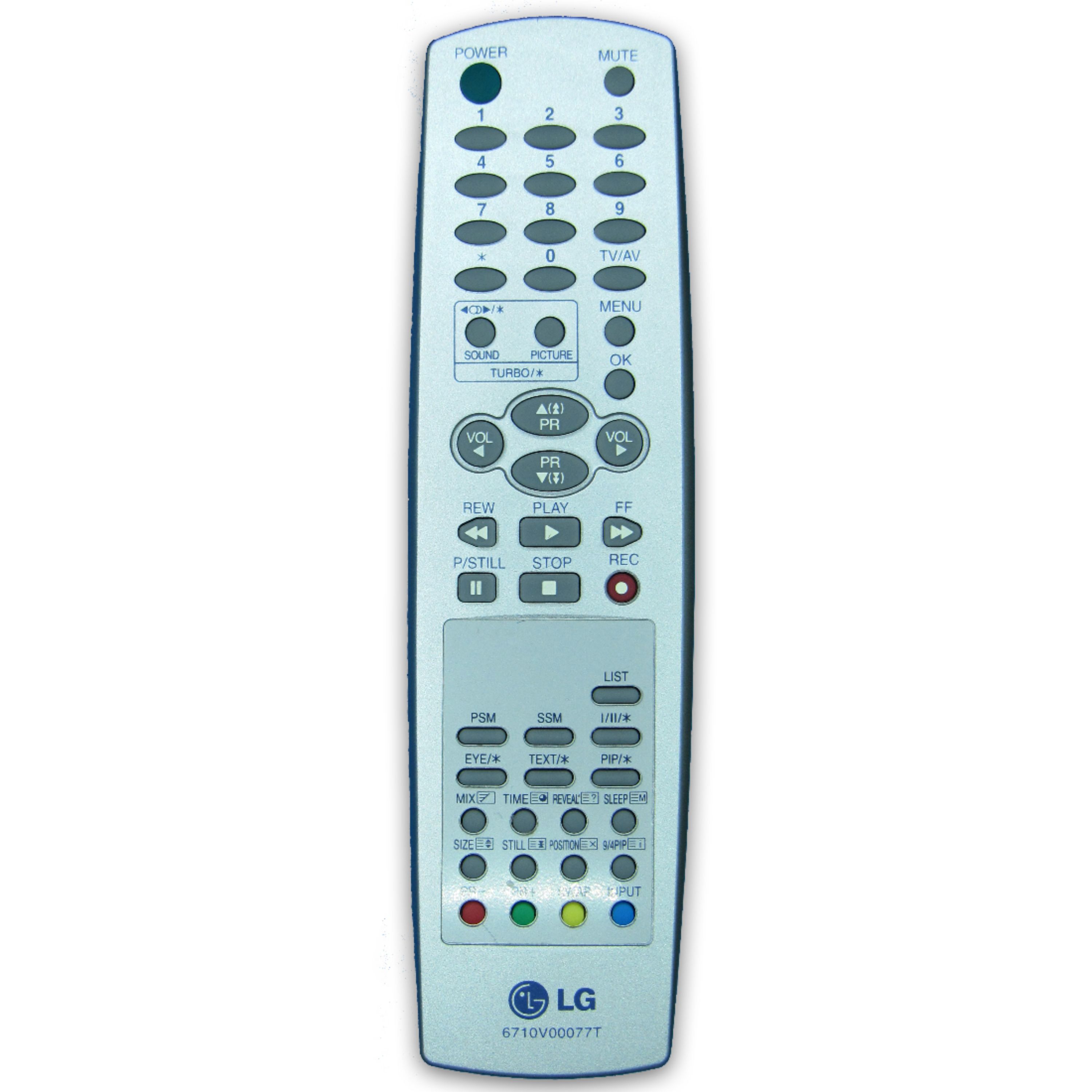 کنترل تلویزیون ال جی LG مدل 6710V00077T