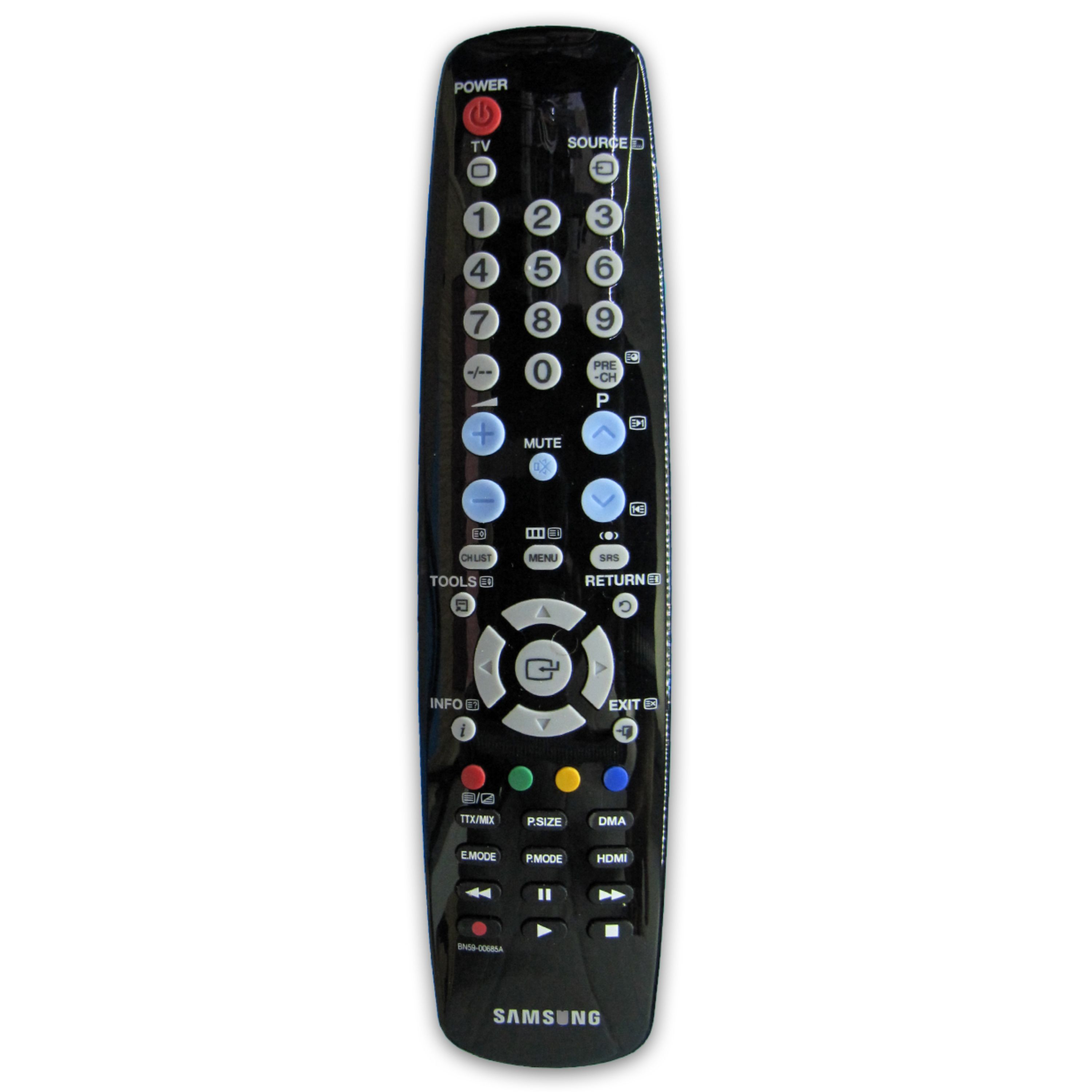 کنترل تلویزیون ال ای دی سامسونگ SAMSUNG LED مدل BN59-00685A (براق)جایگزین