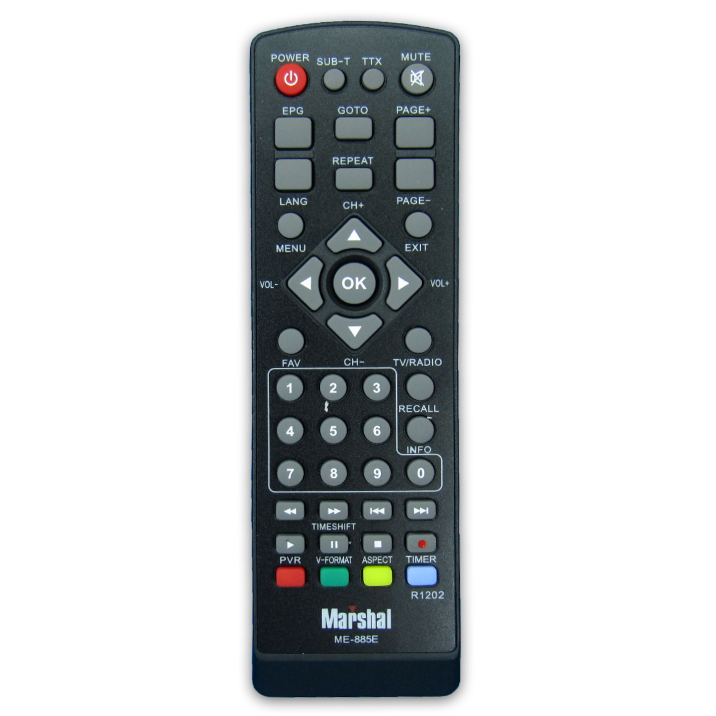 کنترل گیرنده دیجیتال مارشال MARSHAL مدل ME-885E (کیفیت عالی)