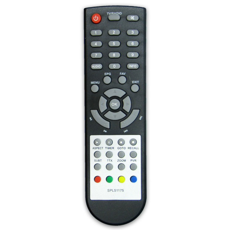 کنترل گیرنده دیجیتال سکام SECOM مدل SPL51157