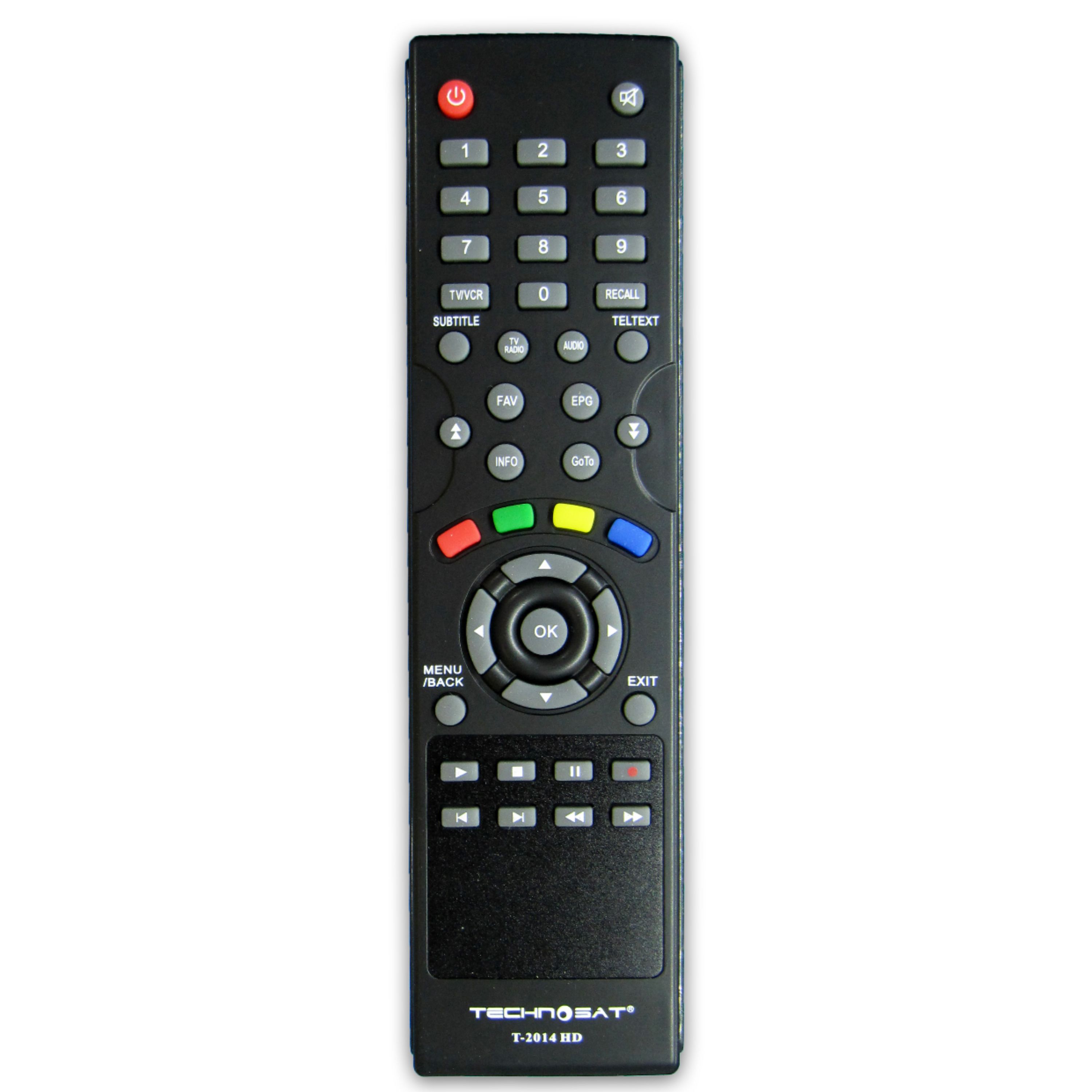 کنترل گیرنده دیجیتال تکنوست TECHNOSAT مدل T-2014HD