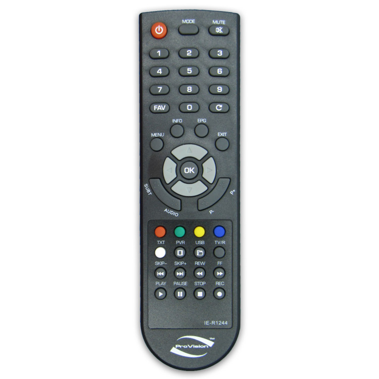 کنترل گیرنده دیجیتال پروویژن PROVISION مدل IE-R1244