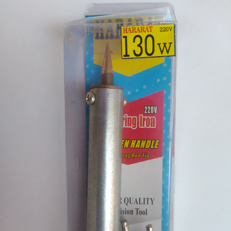 هویه 130 وات دسته چوبی هویه قلمی 130W برند حرارت الکترونیک