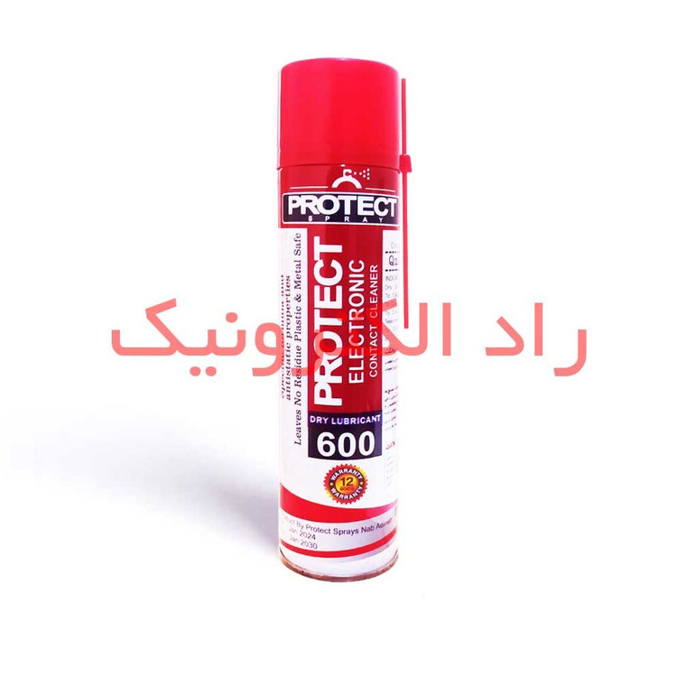 اسپری خشک پروتکت قرمز 600 Protect Tuner اصلی چربی زدایی برد الکترونیک