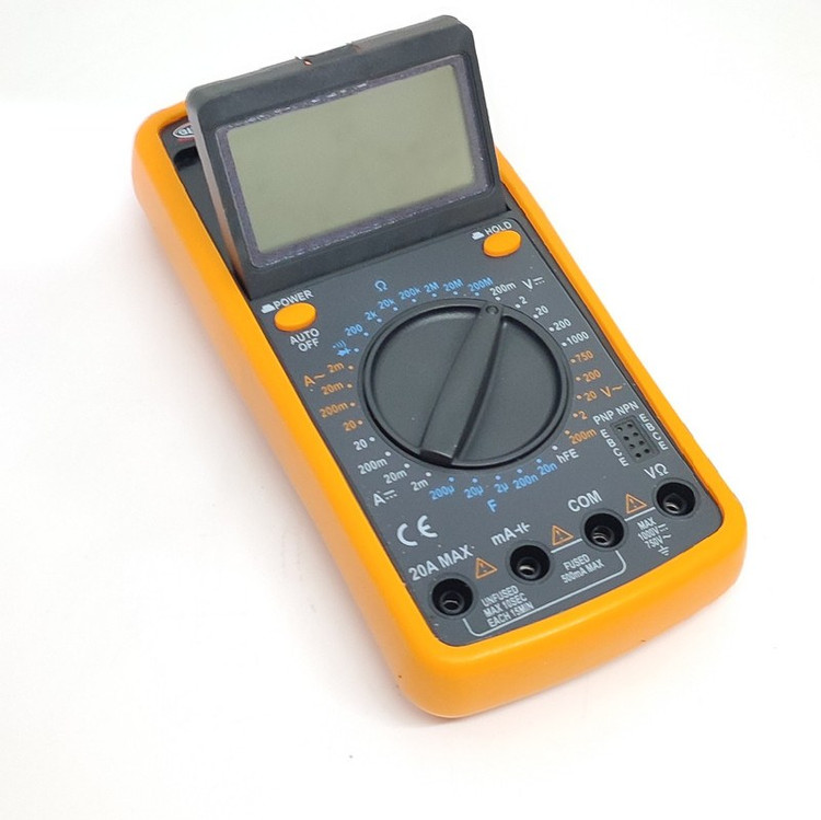 مولتی متر دیجیتال DT9205A اهم متر Dt9205 آمپر متر DT 9205 DT-9205 سری جدید dt 9205 دارای دیتا هولد DT9205