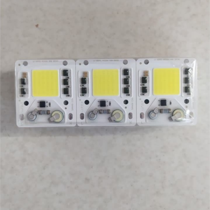 چیپ 50 وات 220 ولت سفید برند LY اصلی COB SMD 50W 220V
