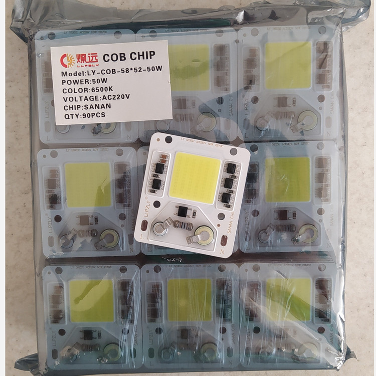 چیپ 50 وات 220 ولت سفید برند LY اصلی COB SMD 50W 220V