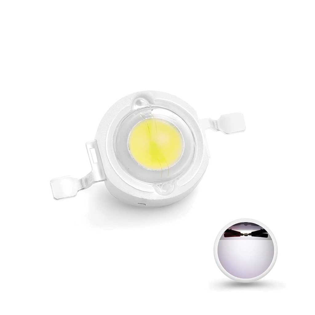 پاور ال ای دی سفید Power LED 3W چیپ ایپی استار Epistar تایوان سه وات