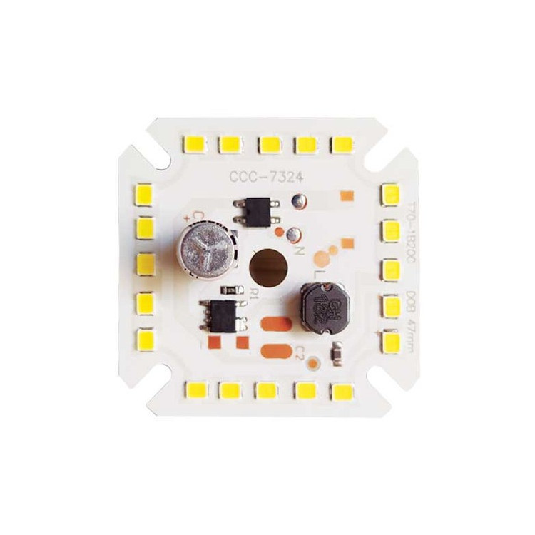 چیپ ال ای دی 20 وات دو خازن نور سفید مهتابی خازنی LED DOB 20W led dob