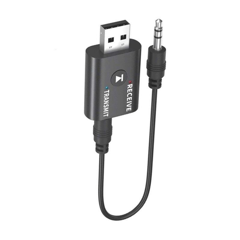 دانگل بلوتوث فرستنده و گیرنده صدا مدل TR6 اصلی مناسب تلویزیون، خودرو، لپتاپ، کامپیوتر، اسپیکر و هدفون بلوتوثی