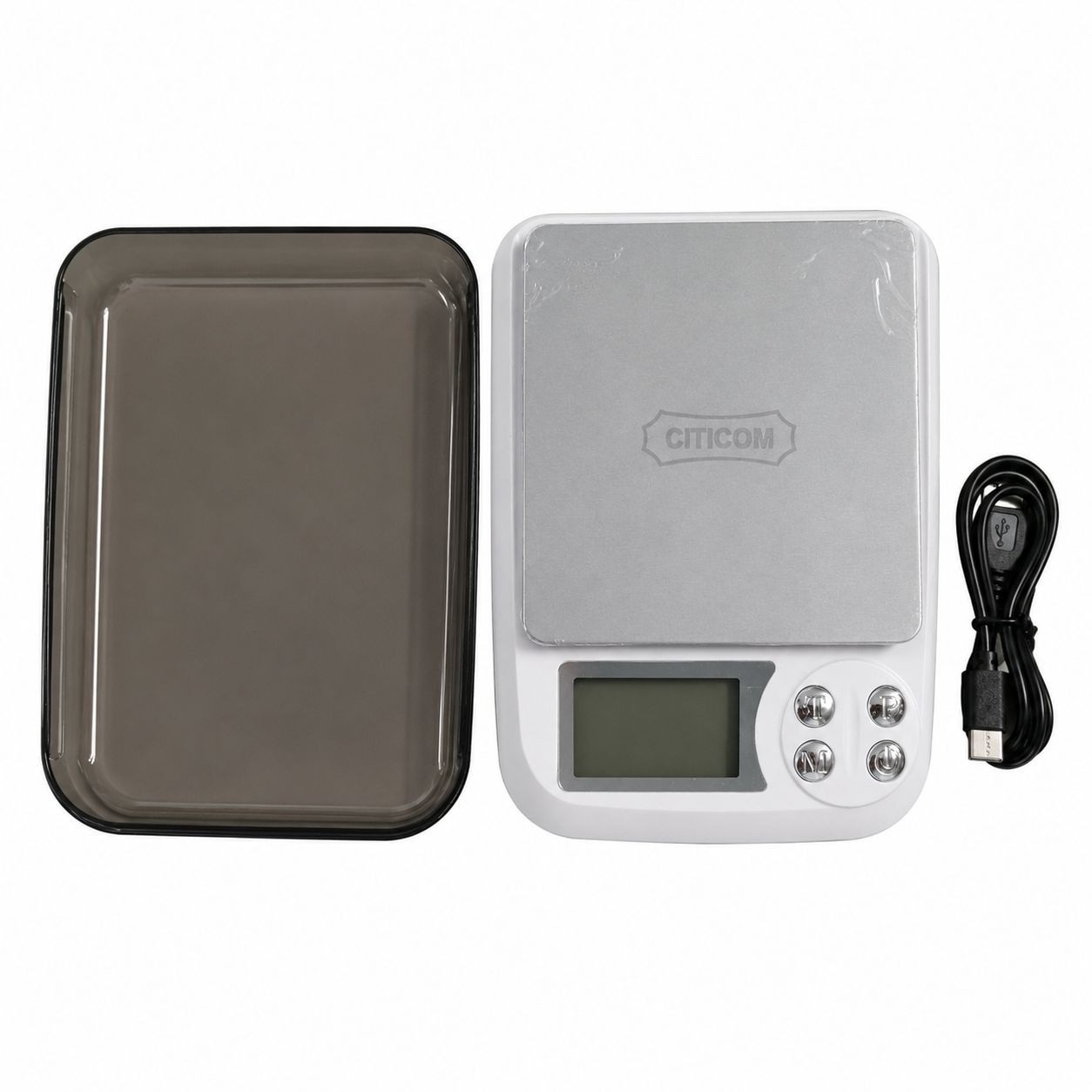 ترازو دیجیتال 3 کیلوگرمی سیتیکام مدل DM-3 اصلی دقت 0.1 گرم، باتری خور، با کیفیت عالی و کاربردی